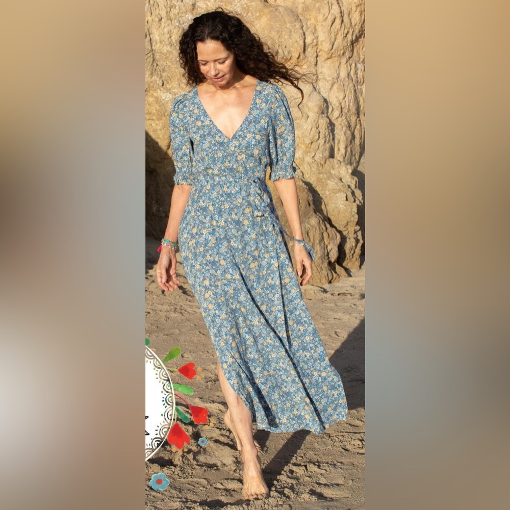 The Sofia Wrap Dress by Natural Life